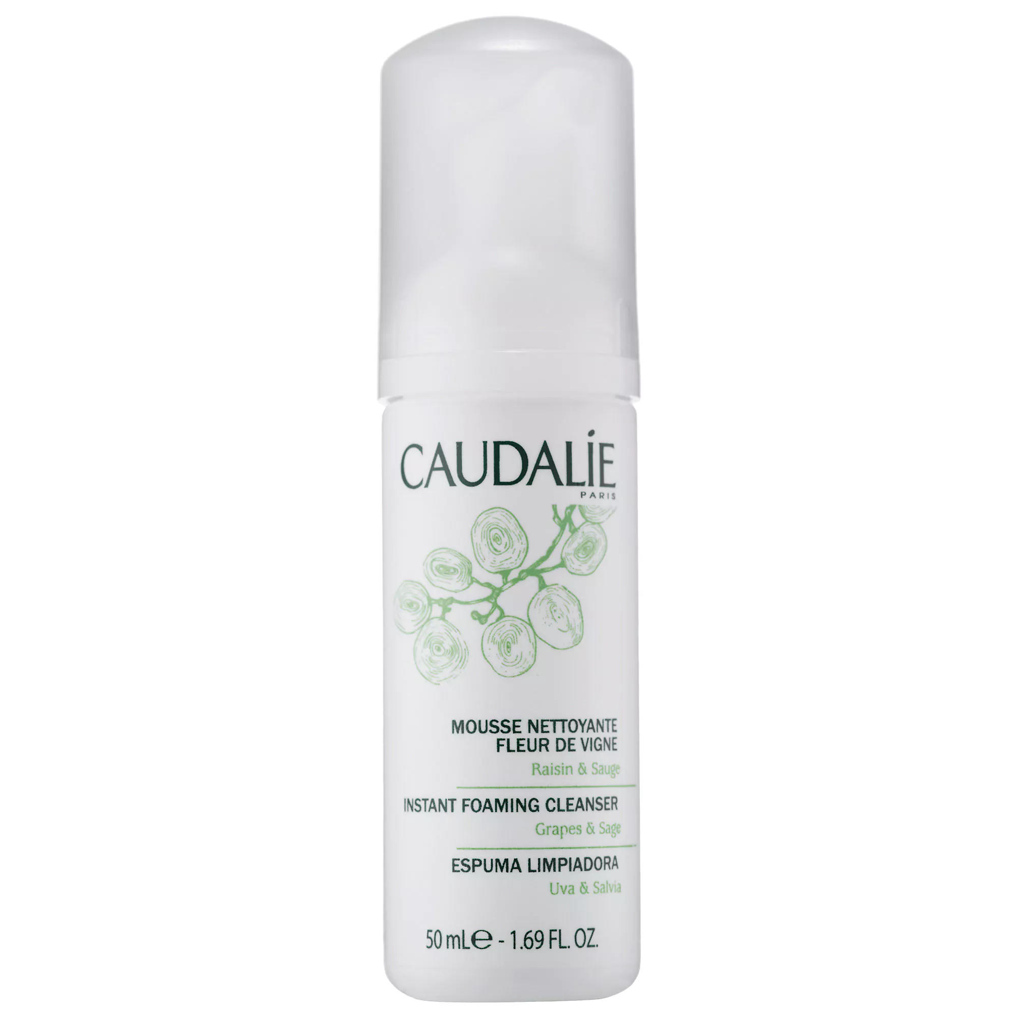 Caudalie Instant Foaming Cleanser Grapes & Sage 50ml