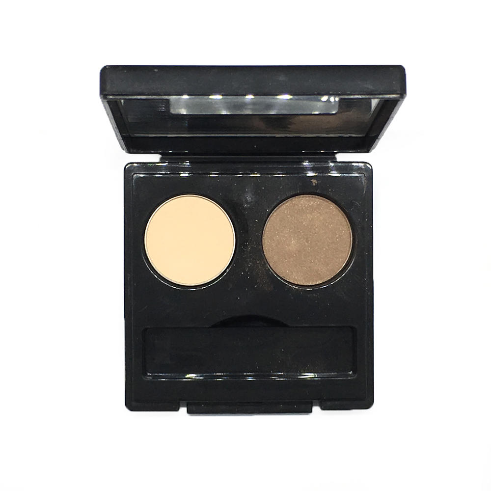 Elizabeth Arden Eyeshadow Duo Dark Brown and Tan