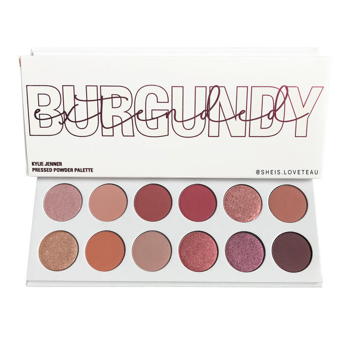Kylie Cosmetics The Burgundy Extended Eyeshadow Palette