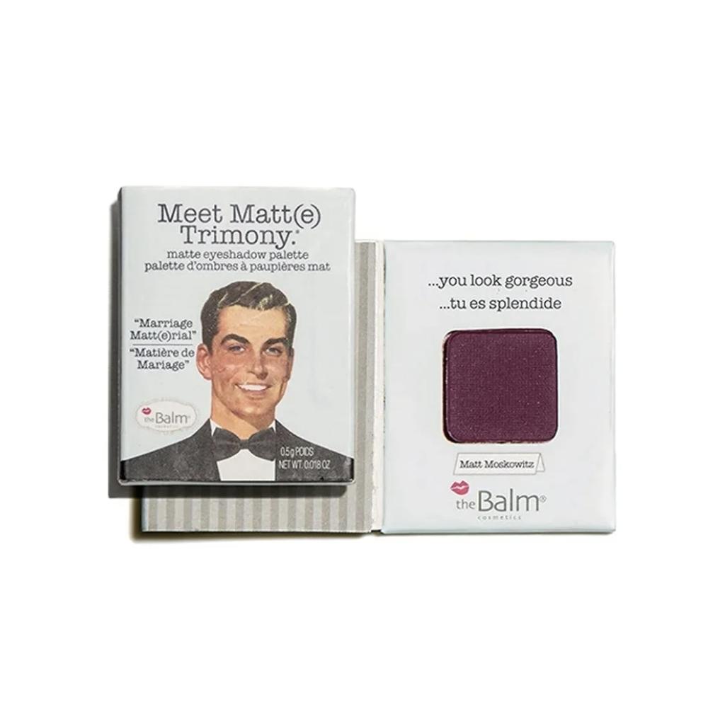 The Balm Meet Matt(e) Trimony Single Eyeshadow Matt Moskowitz Mini