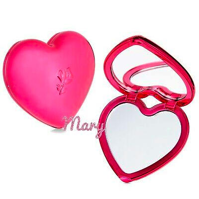 Lancome Puffy Hot Pink Heart Mirror Compact