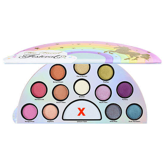 Too Faced Life's A Festival Eye Shadow Palette (without unicorn tears)