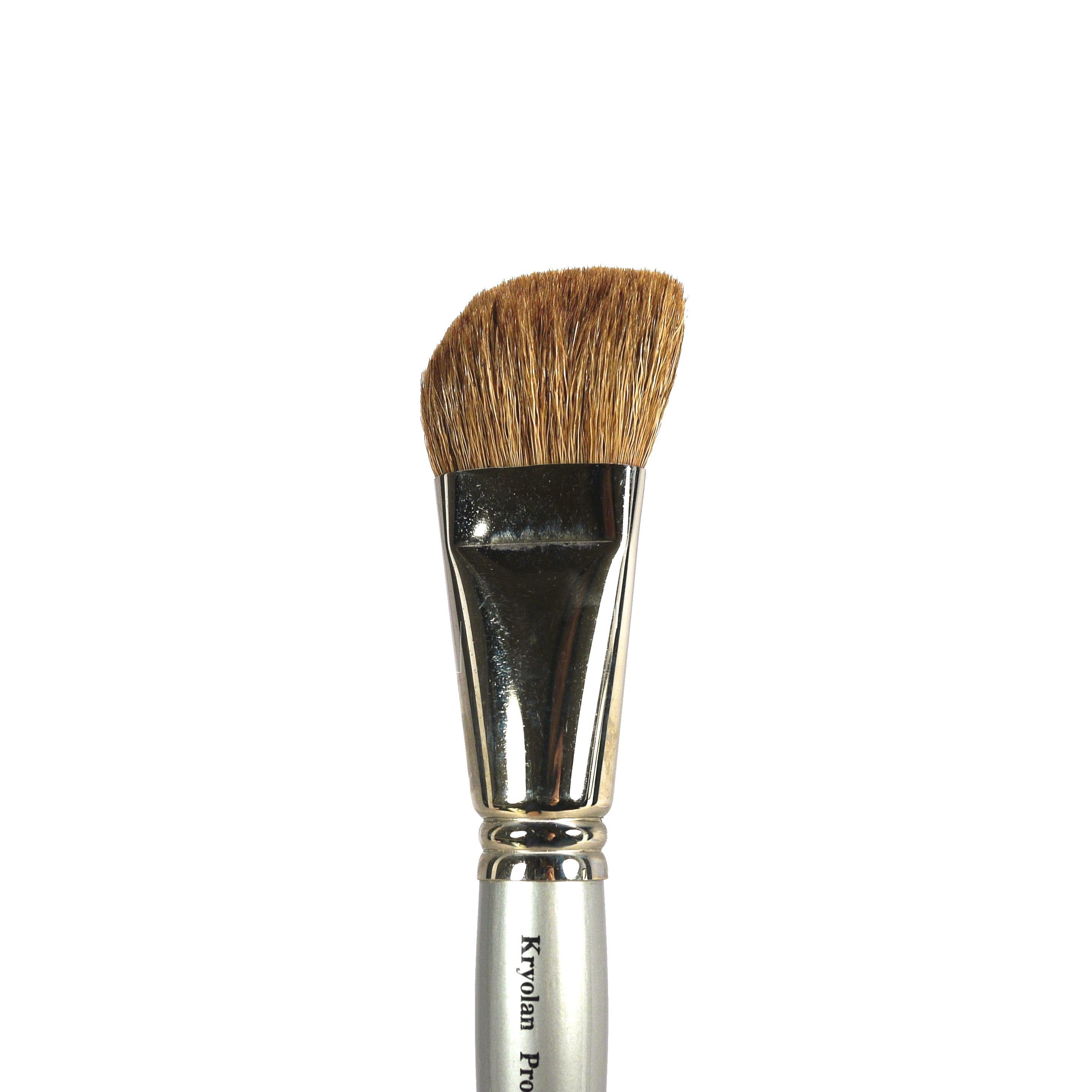 Kryolan Large Angled Professional Shading Brush #0