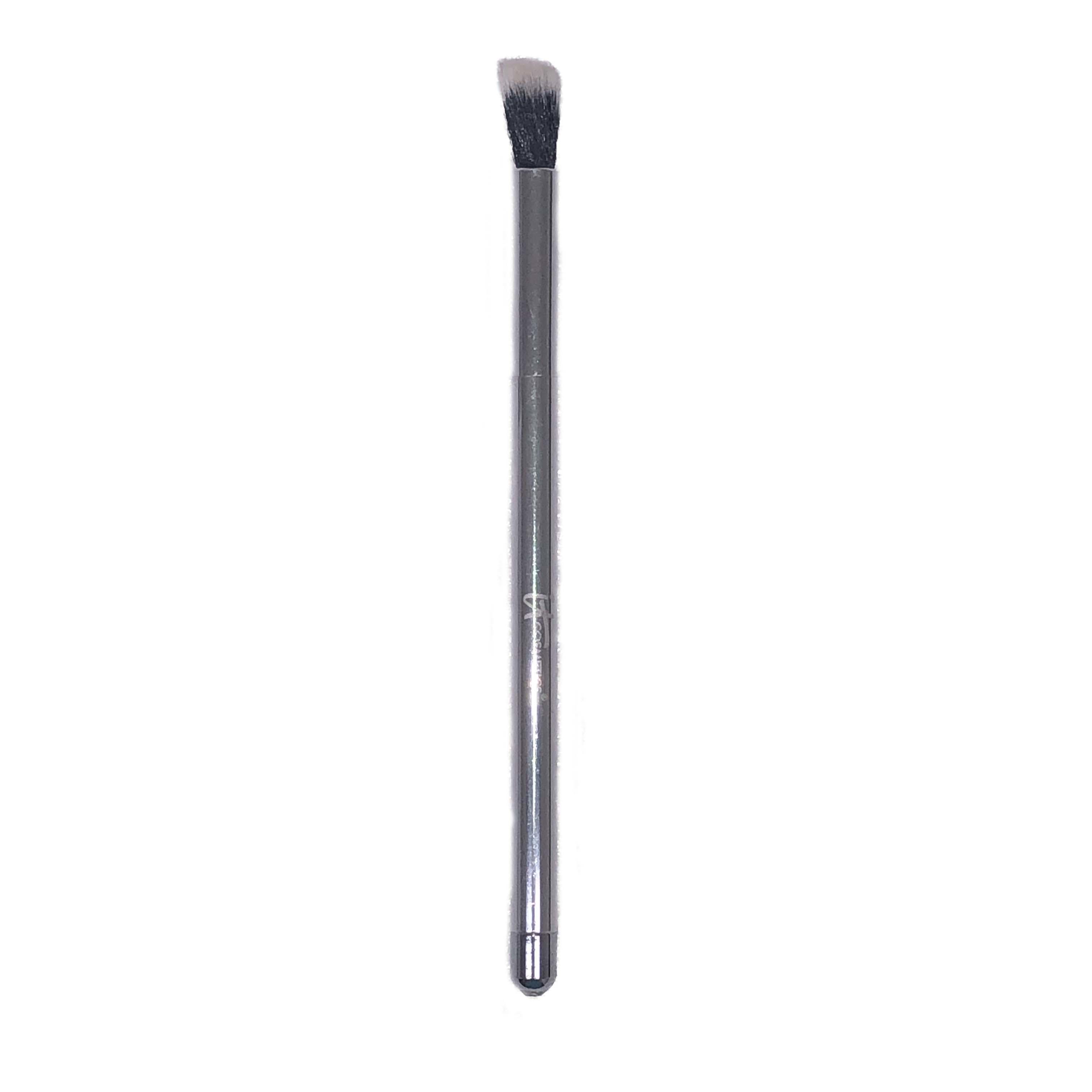 IT Cosmetics Fluffy Duo-Fibre Eye Brush Chrome Silver