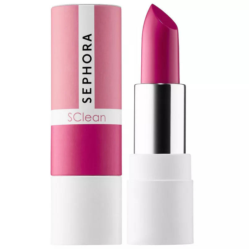 Sephora Clean Hydrating Satin Lipstick Hibiscus 08