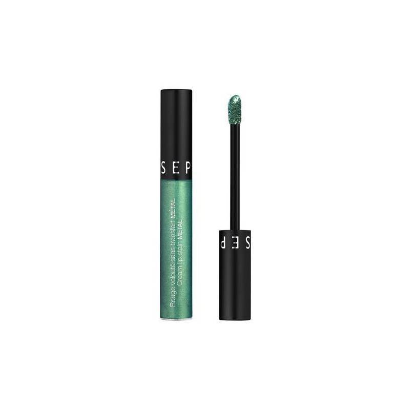 Sephora Cream Lip Stain METAL Audacious Emerald 160