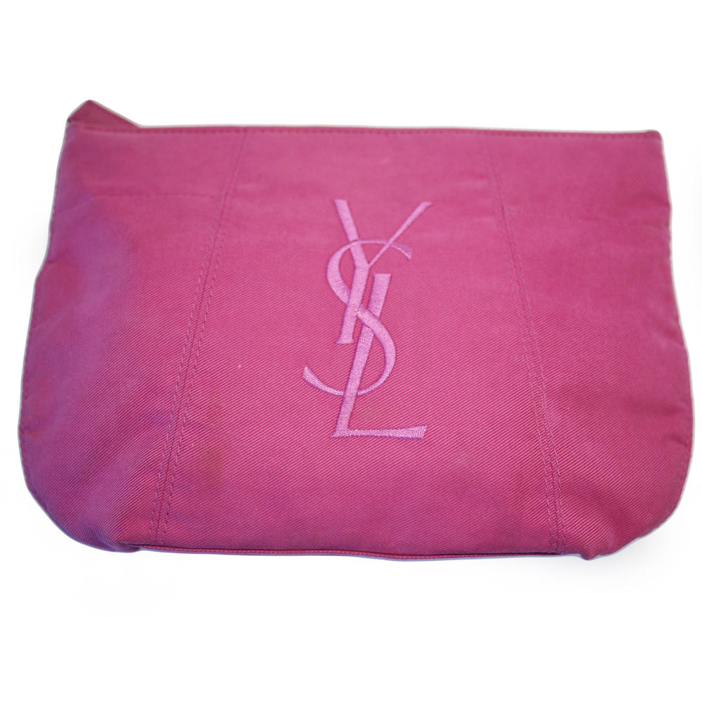 YSL Hot Pink Makeup Pouch