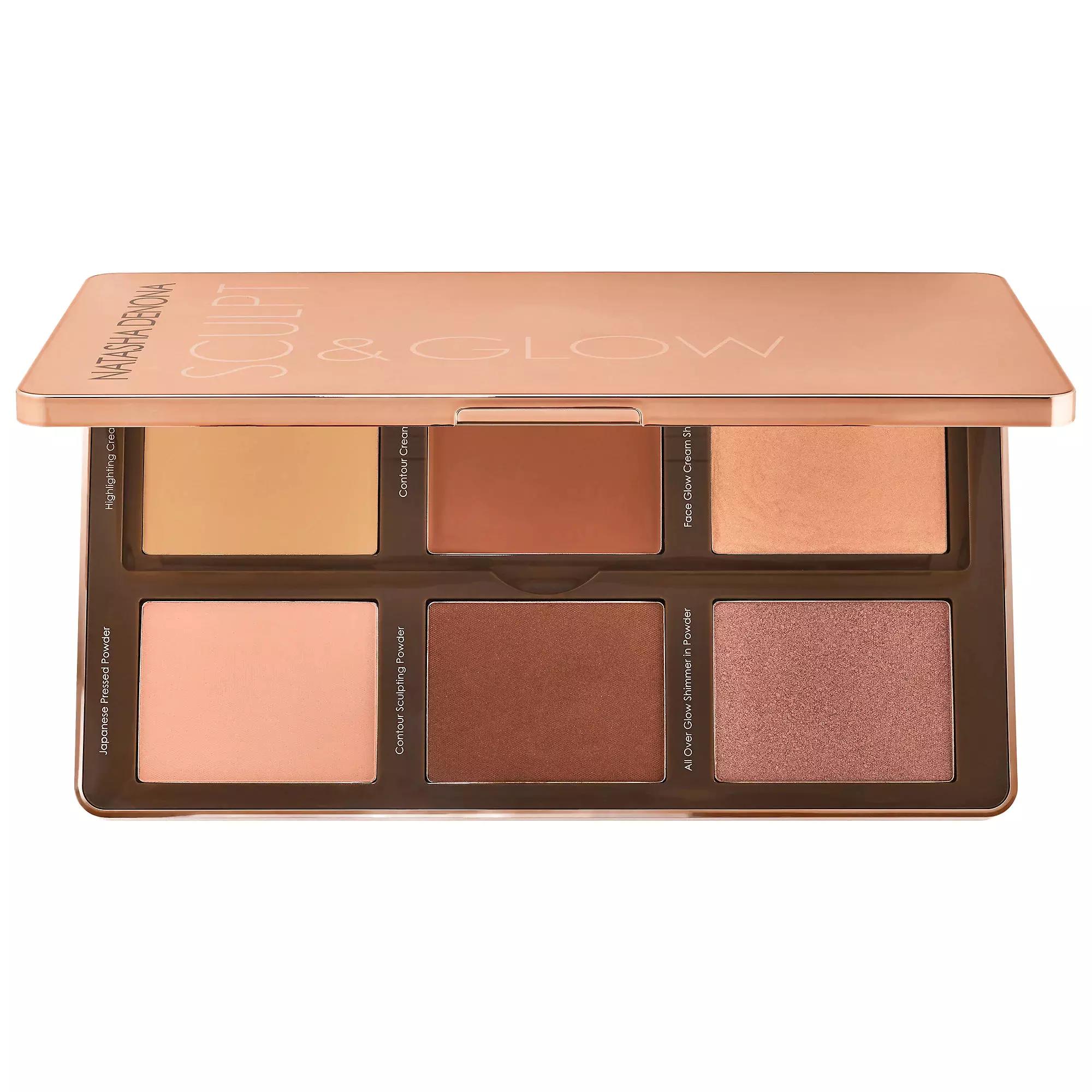 2nd Chance Natasha Denona Sculpt & Glow Palette Medium Dark 02