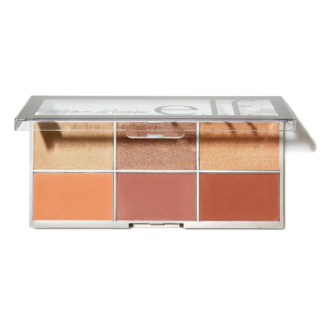 E.L.F. COSMETICS Modern Metals Blush And Highlighter Palette