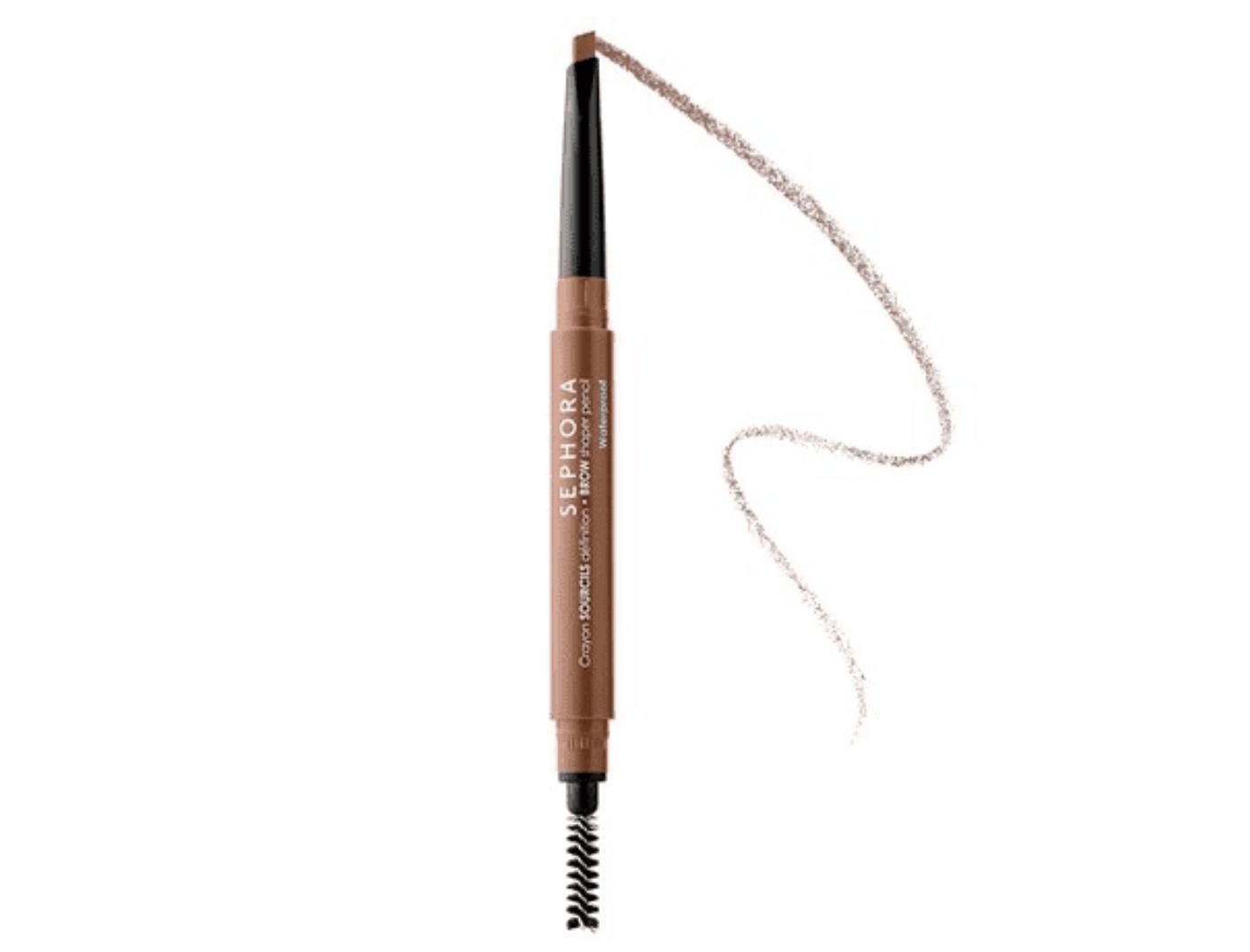 SEPHORA Brow Shaper Pencil Waterproof Nutmeg Brown 02