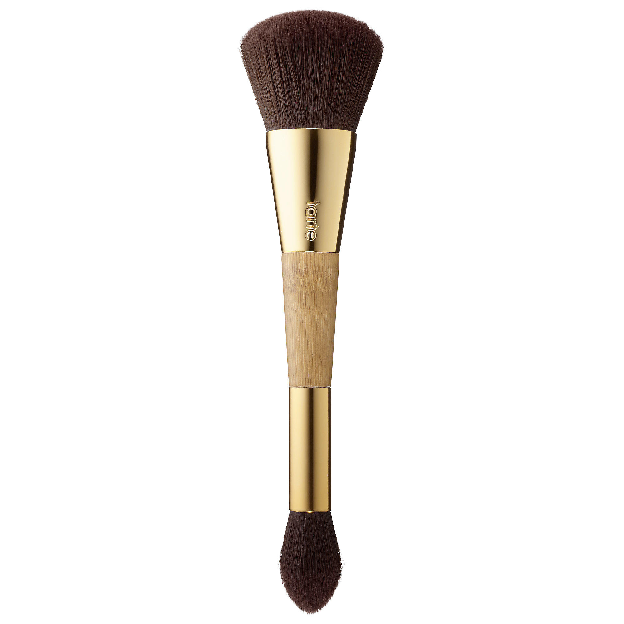 Tarte Bronze & Glow Contour Double-Ended Bamboo Brush