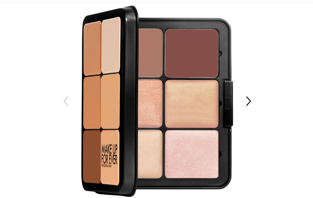 MAKEUP FOREVER HD Skin Cream Contour and Highlight Sculpting Palette #0