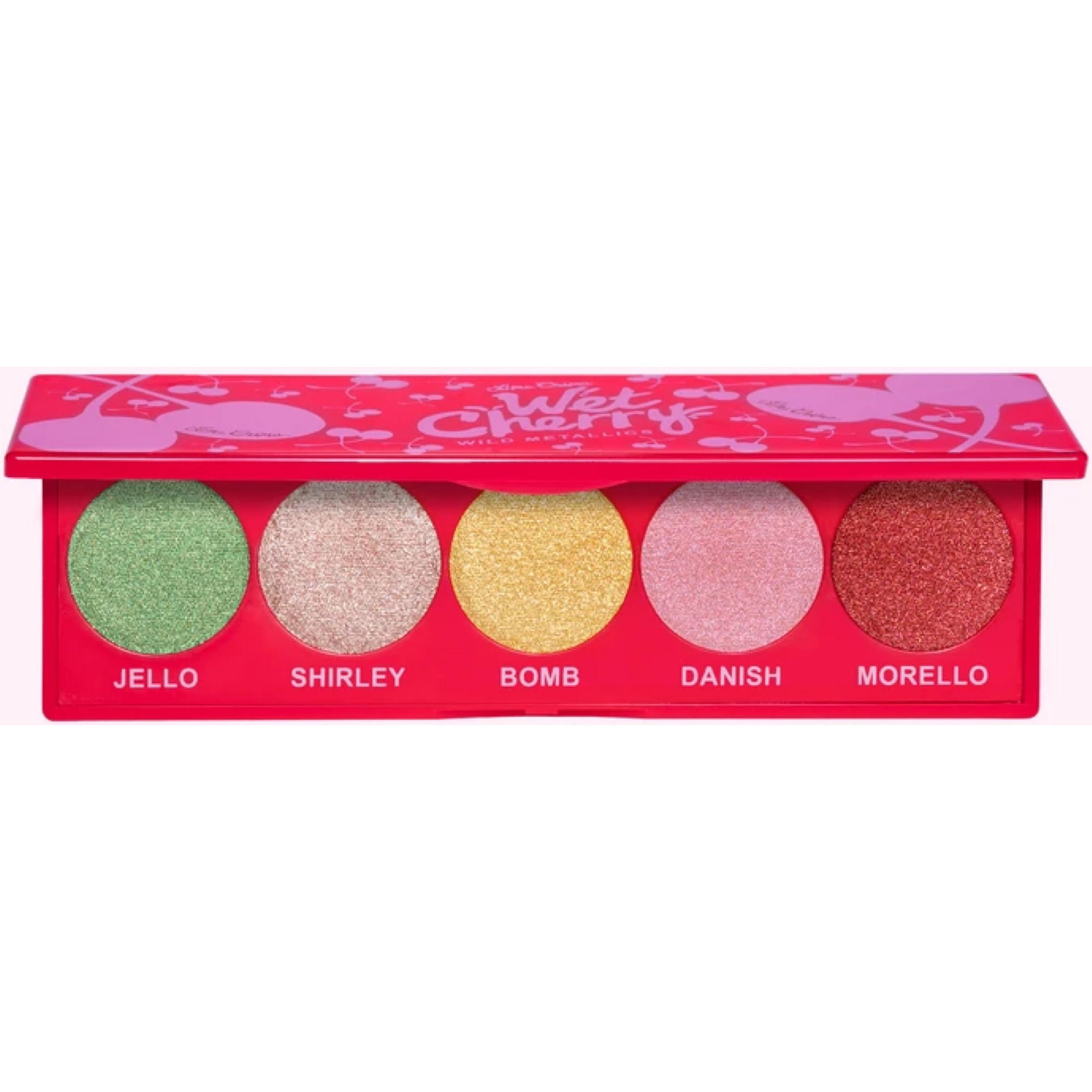 Lime Crime Wet Cherry Wild Metallics Eyeshadow Palette