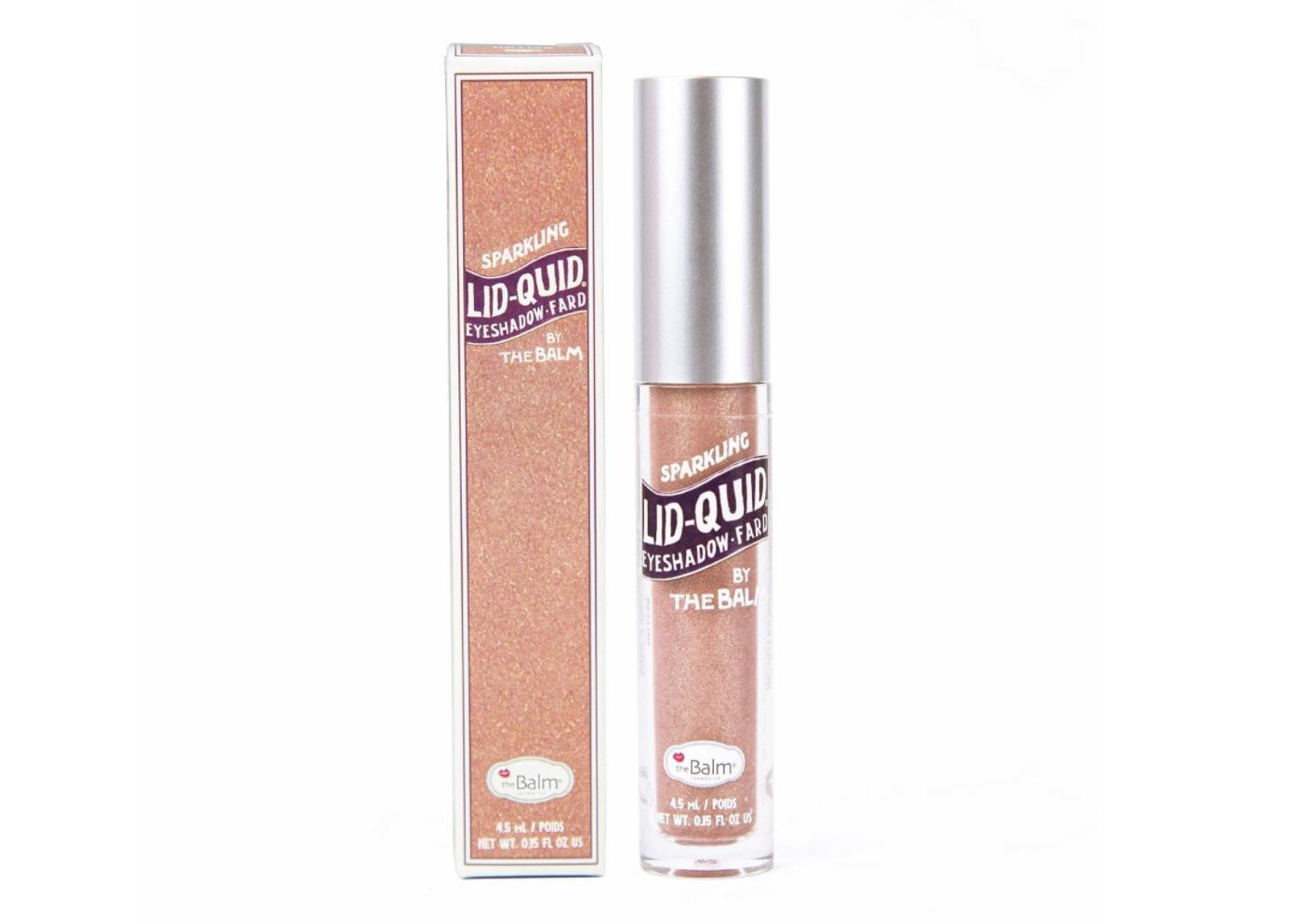 The Balm Sparkling Lid-Quid Eyeshadow Rose