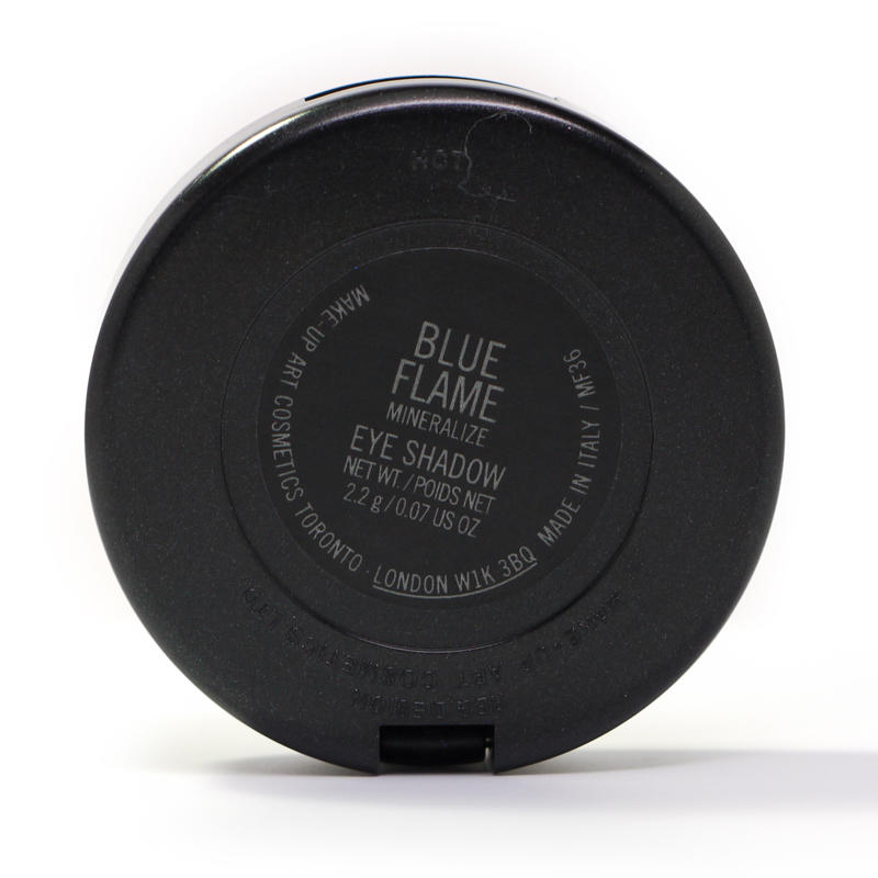 MAC Mineralize Eyeshadow Blue Flame #3