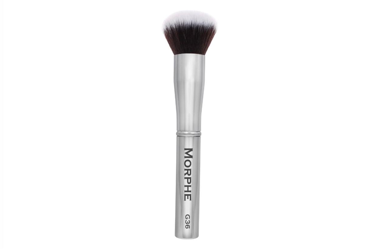 Morphe Round Powder Brush G36 Gunmetal Collection