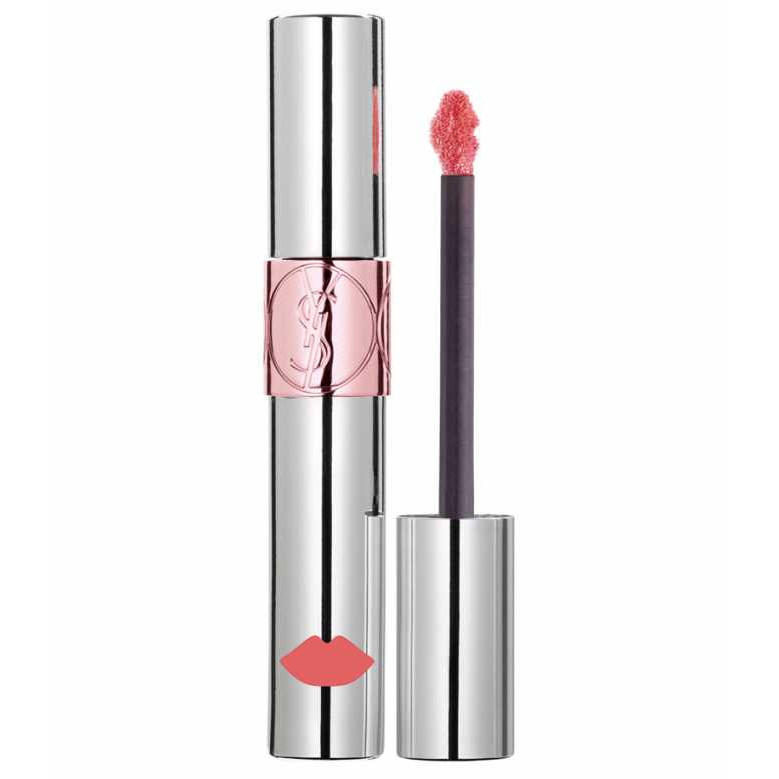 YSL Volupte Liquid Colour Balm Show Me Peach 3