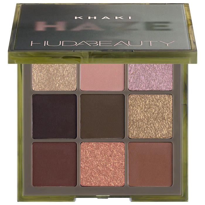 Huda Beauty Haze Obsessions Eyeshadow Palette Khaki