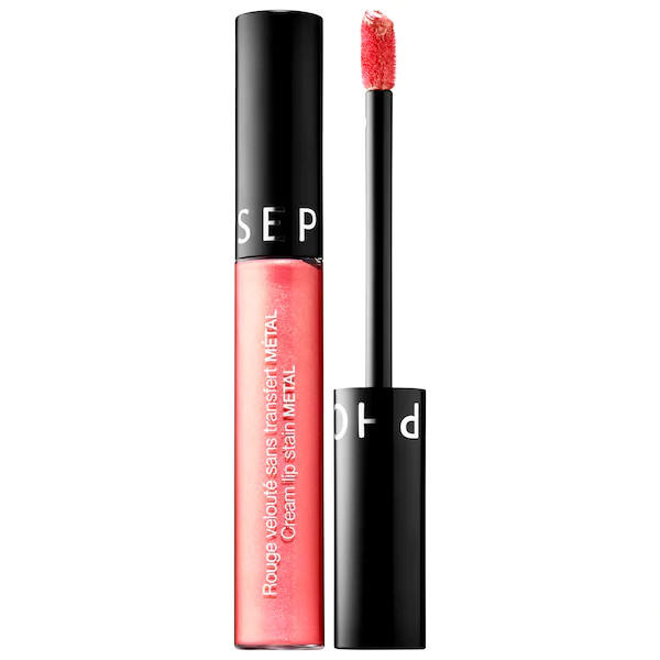 Sephora Cream Lip Stain Fancy Peach 115