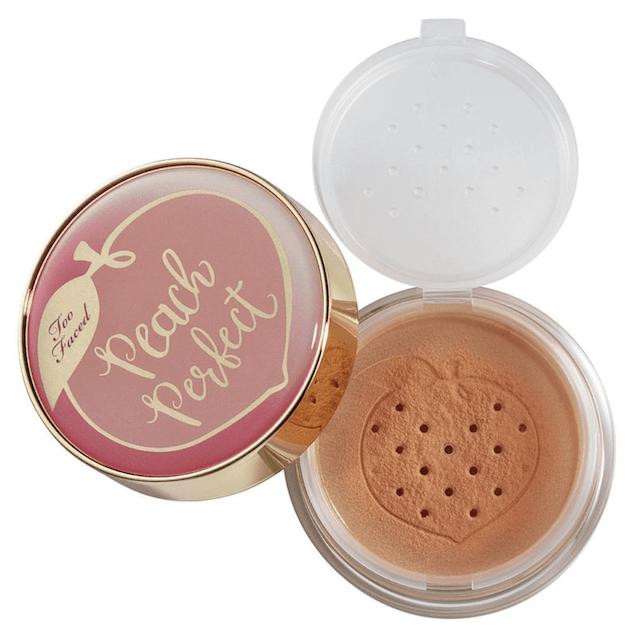 Too Faced Peach Perfect Mattifying Setting Powder Caramelized Peach