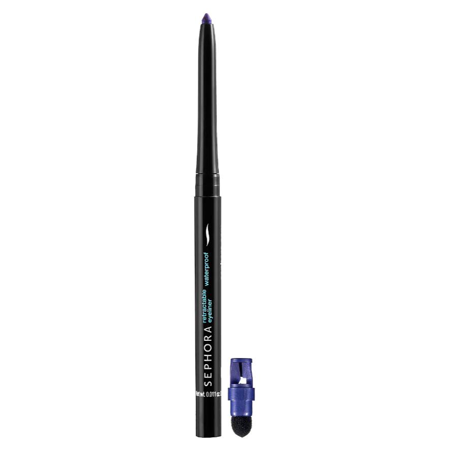 Sephora Retractable Waterproof Eyeliner Glitter Purple 13