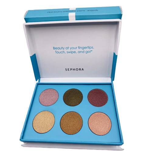 Sephora SClean Cream Eyeshadow Palette Clean Bouncy DragonFly 