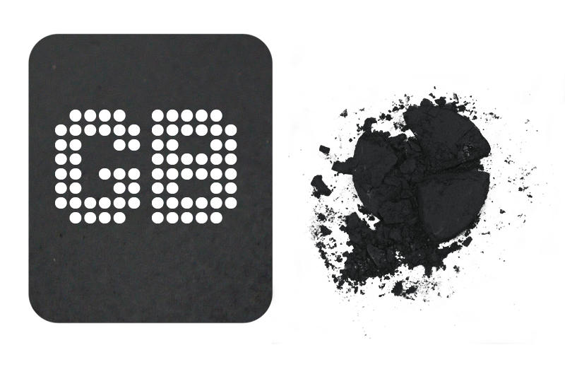 MAC Matte Eyeshadow Carbon #3