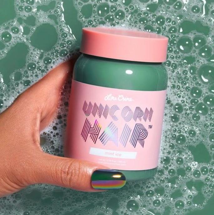 Lime Crime Unicorn Semi-Permanent Hair Color Single Mint Ice