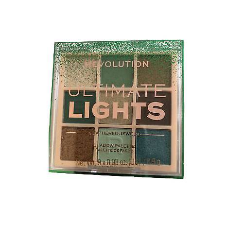 Makeup Revolution Ultimate Lights Feathered Jewels Eyeshadow Palette 