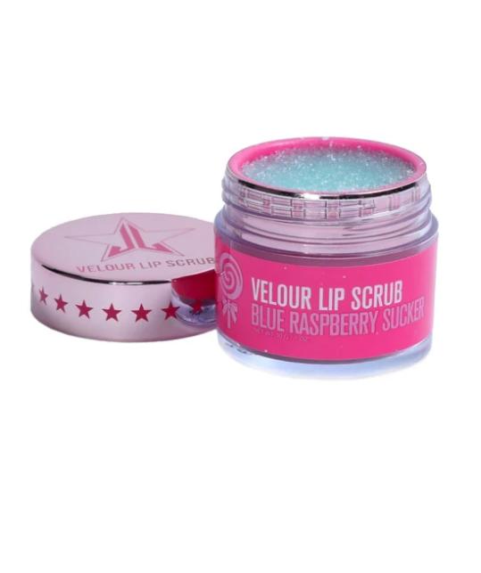 Jeffree Star Velour Lip Scrub Blue Raspberry Sucker Limited Ed. #1