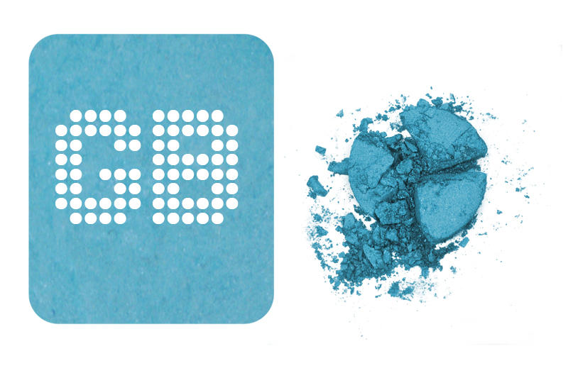 MAC Eyeshadow Sky Blue #3