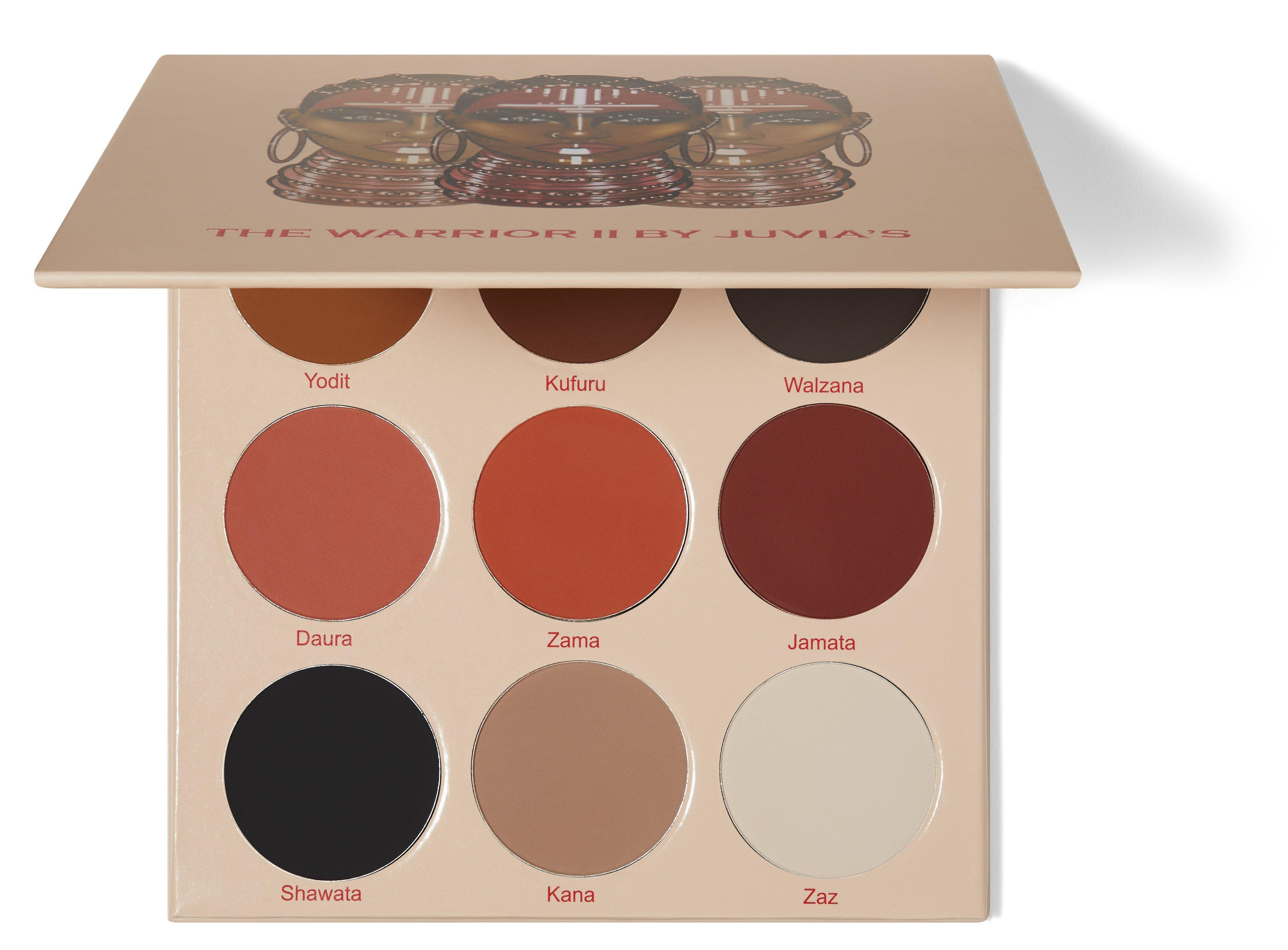 2nd Chance Juvia's Place The Warrior II Eyeshadow Palette