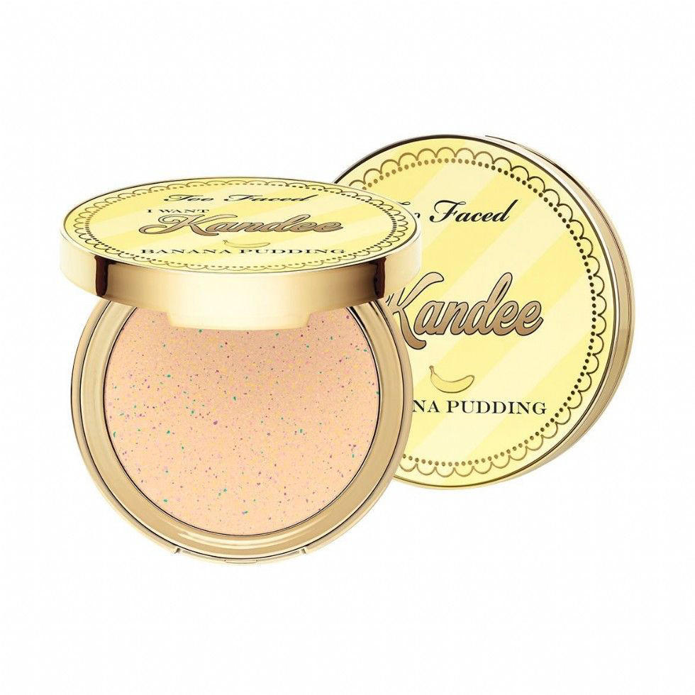 Too Faced I Want Kandee Brightening Face Powder Banana Pudding