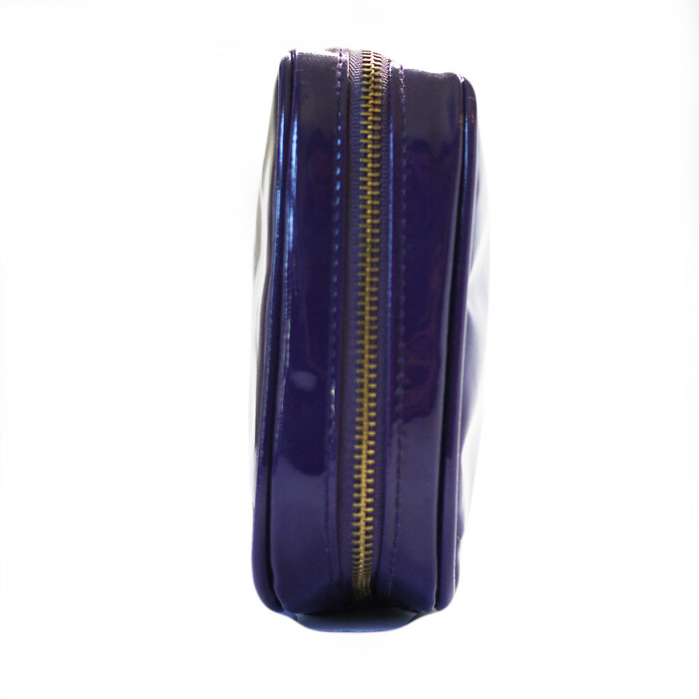Tarte Basic Patent Purple Makeup Bag #1