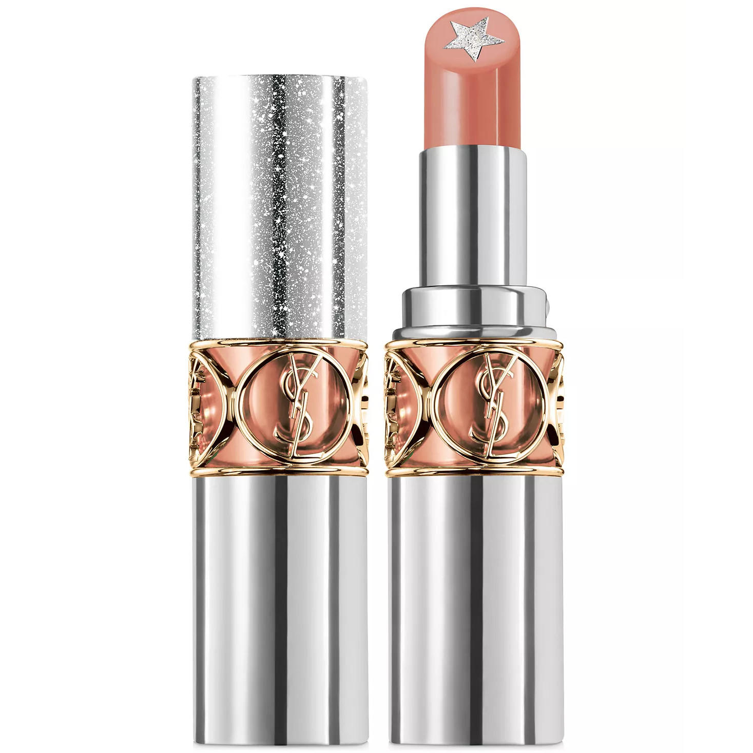 YSL Rouge Volupte Rock 'N Shine Lipstick 1