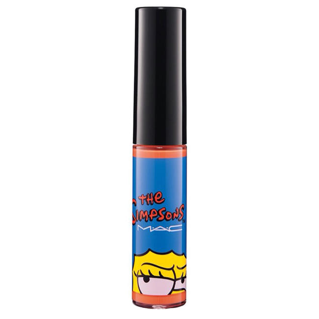 MAC Lipglass Lip Gloss Grand Pumpkin The Simpsons Collection #0