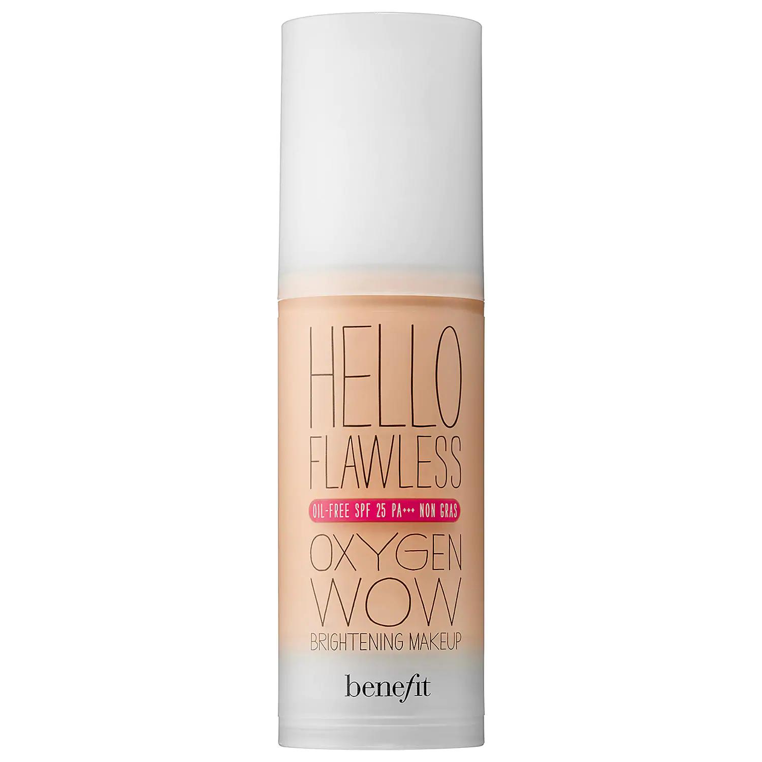 Benefit Hello Flawless Oxygen Wow Brightening Makeup Beige Mini