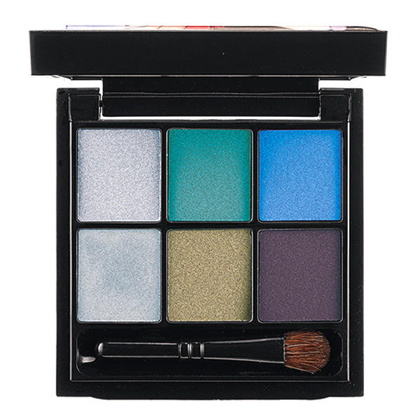 MAC Eyeshadow Palette 6 Eyes Antonio Lopez Collection Teal #0