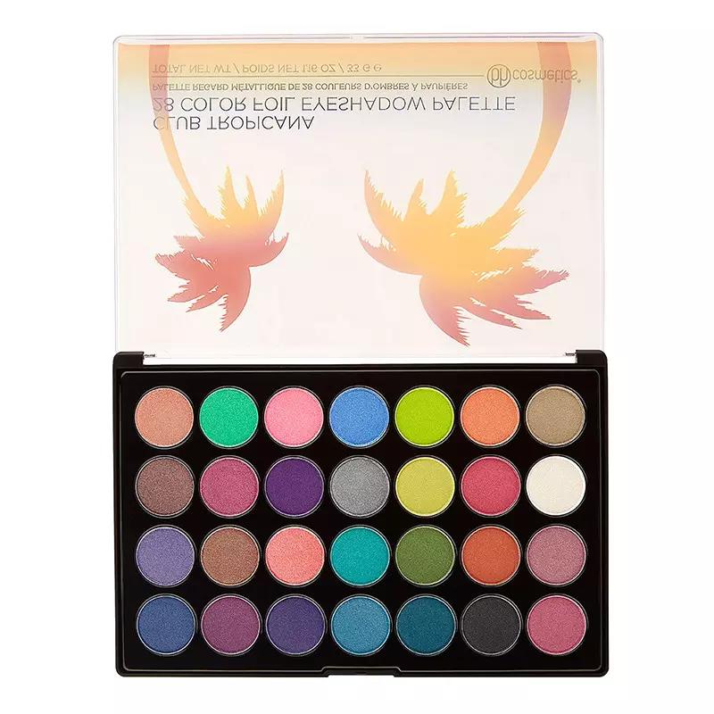 2nd Chance BH Cosmetics Foil Eyeshadow Palette Club Tropicana