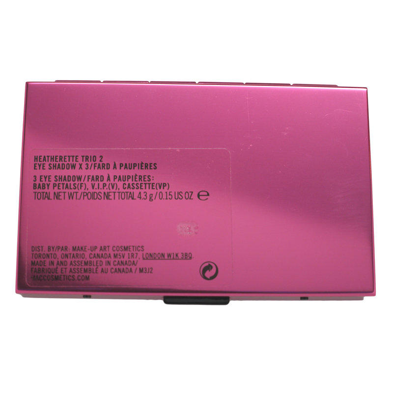 MAC Eyeshadow Palette Heatherette Collection Trio 2 #2