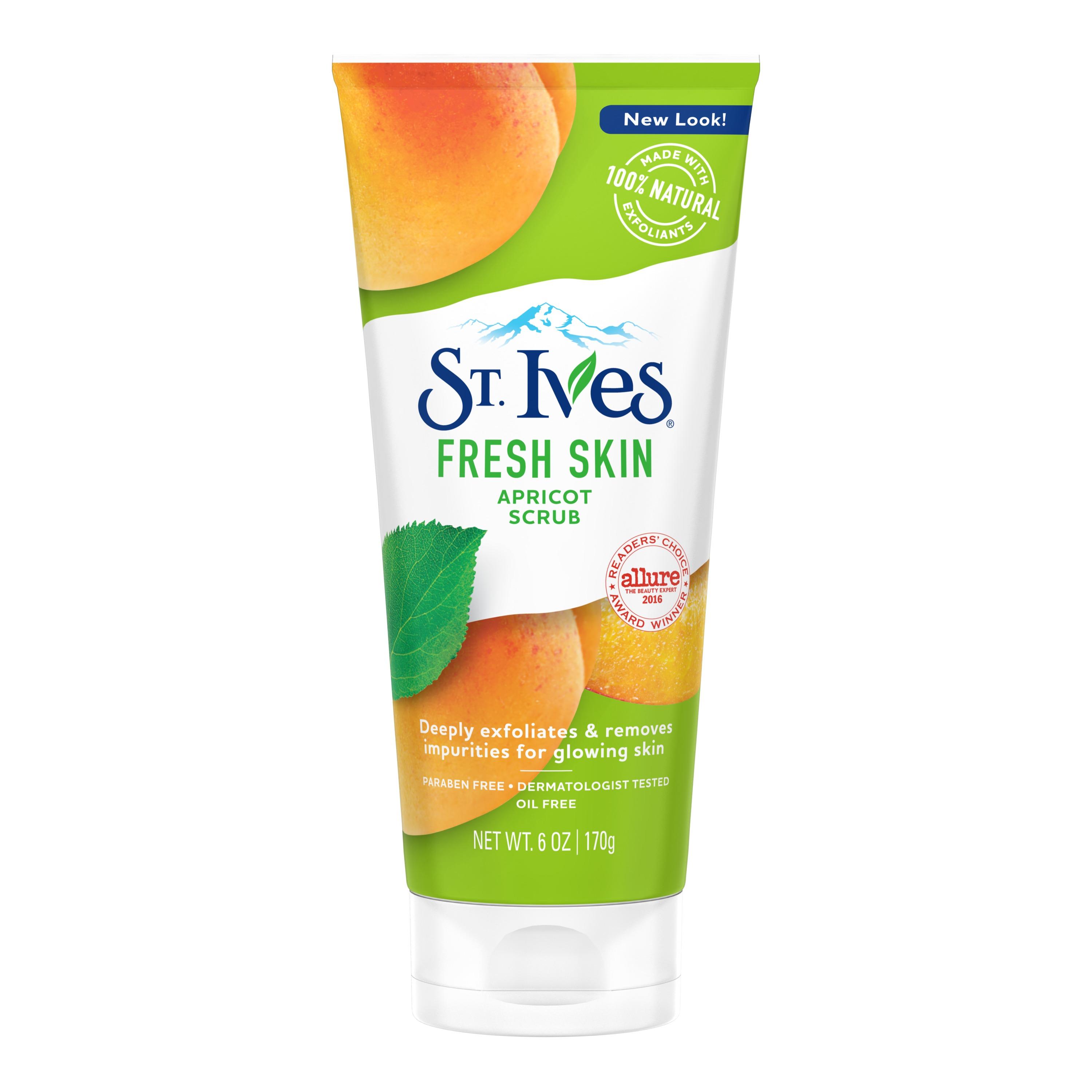St. Ives Fresh Skin Apricot Scrub Deep Exfoliator Travel