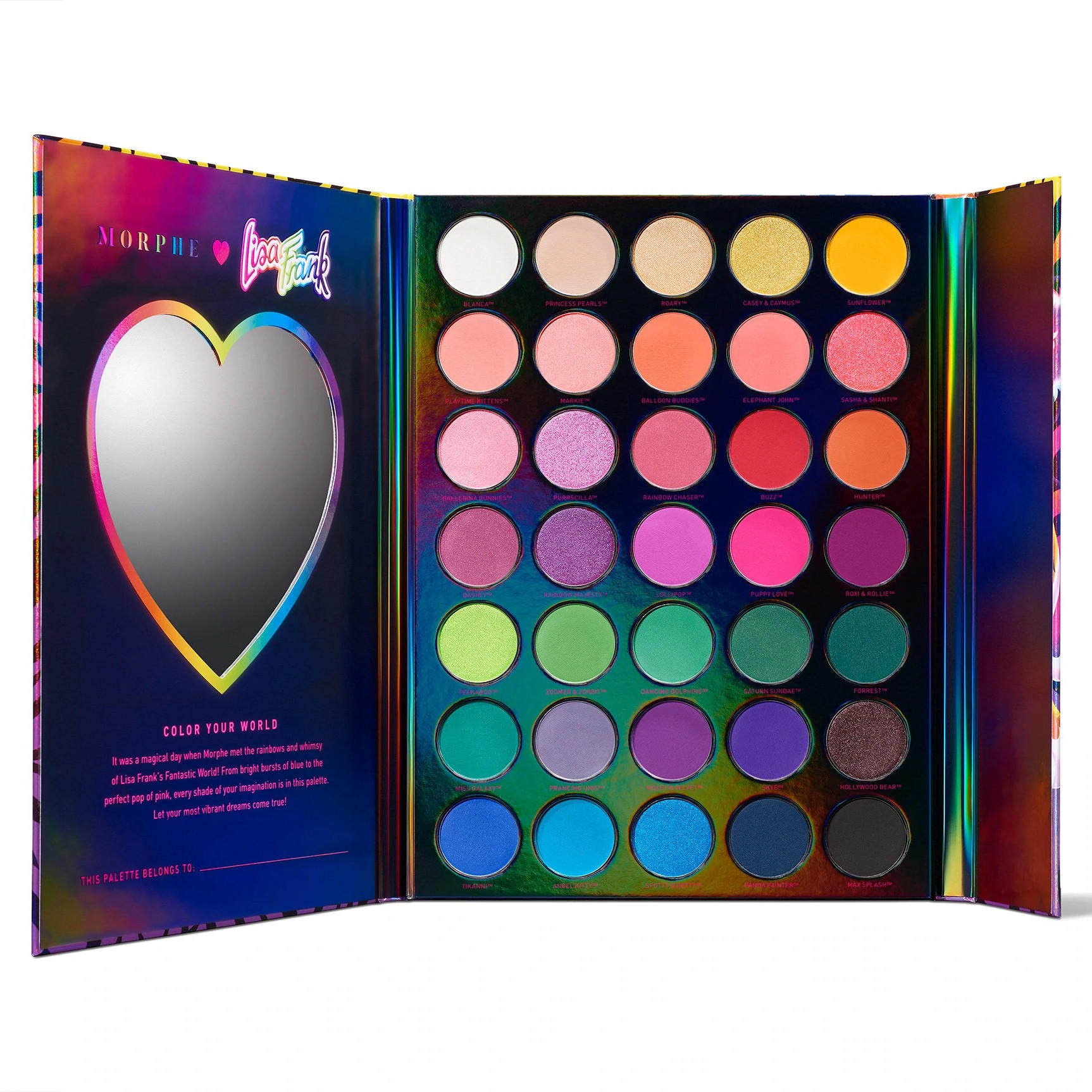 Morphe x Lisa Frank Artistry Palette 35B Forrest #0