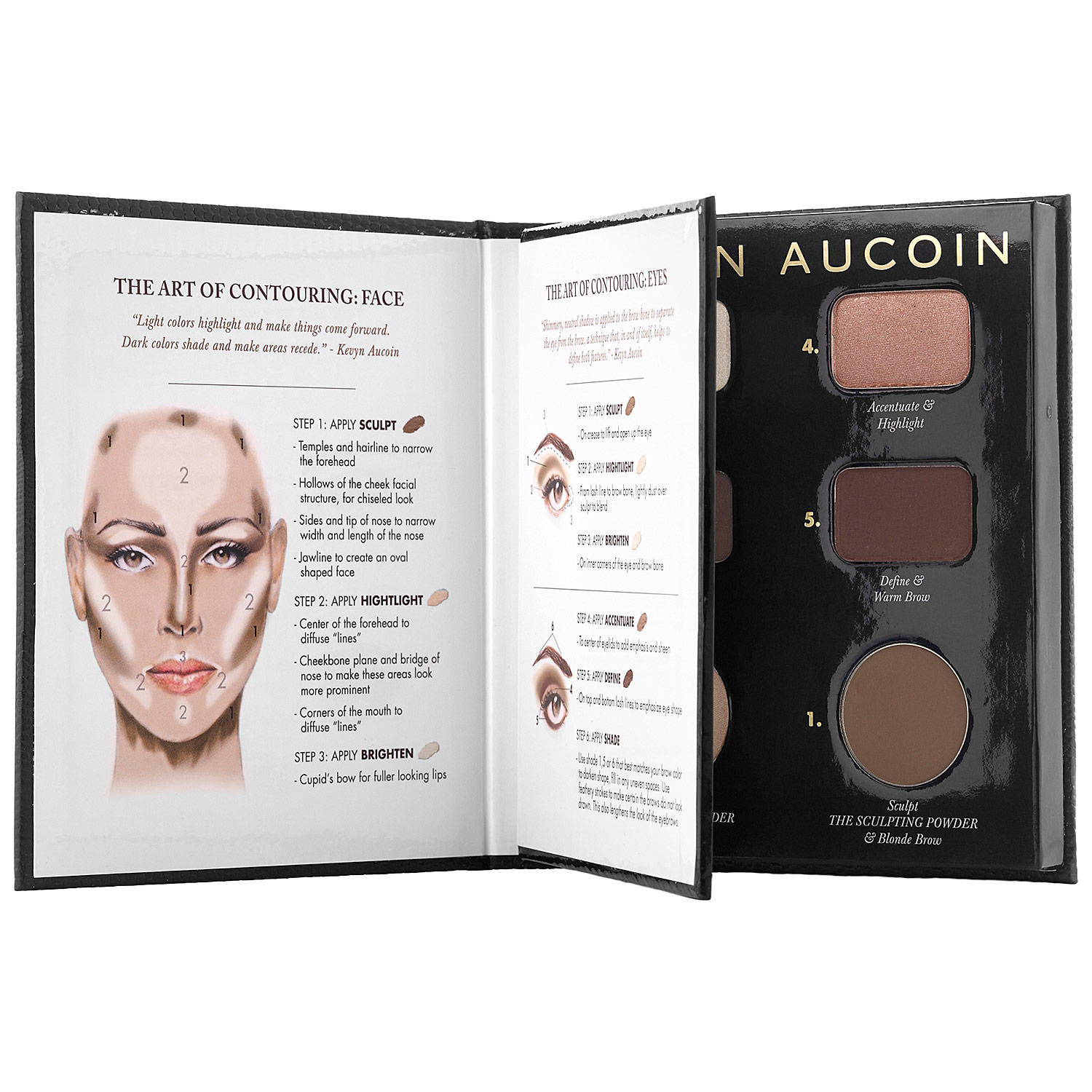 Kevyn Aucoin The Contour Book The Art of Sculpting + Defining Palette #1