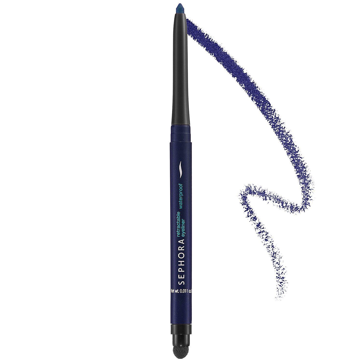 Sephora Retractable Waterproof Eyeliner Blue 04