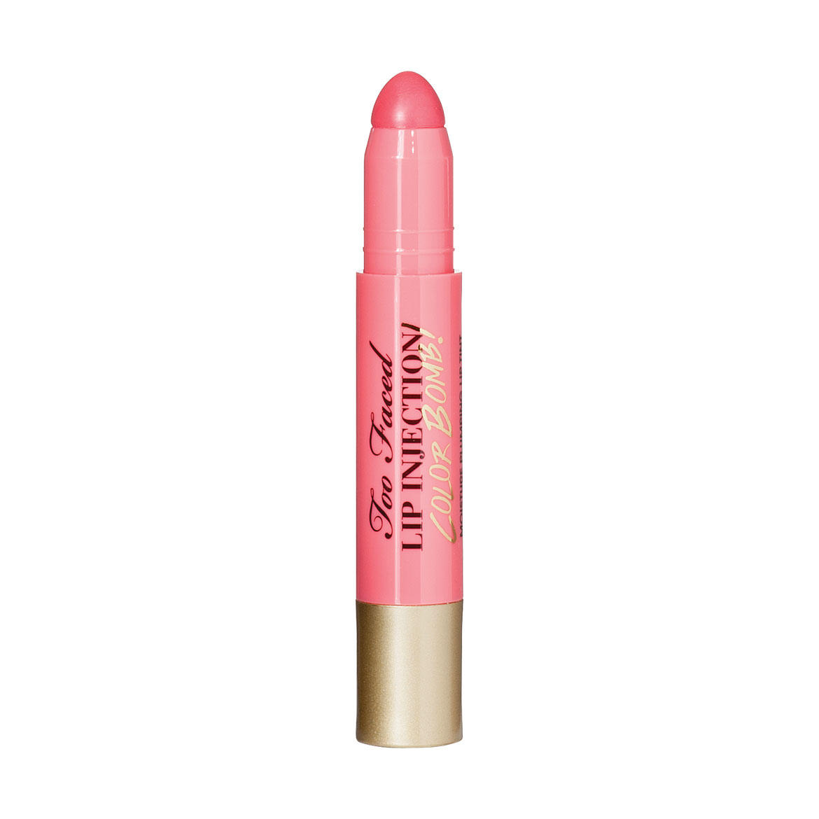 Too Faced Lip Injection Color Bomb Coral Pop
