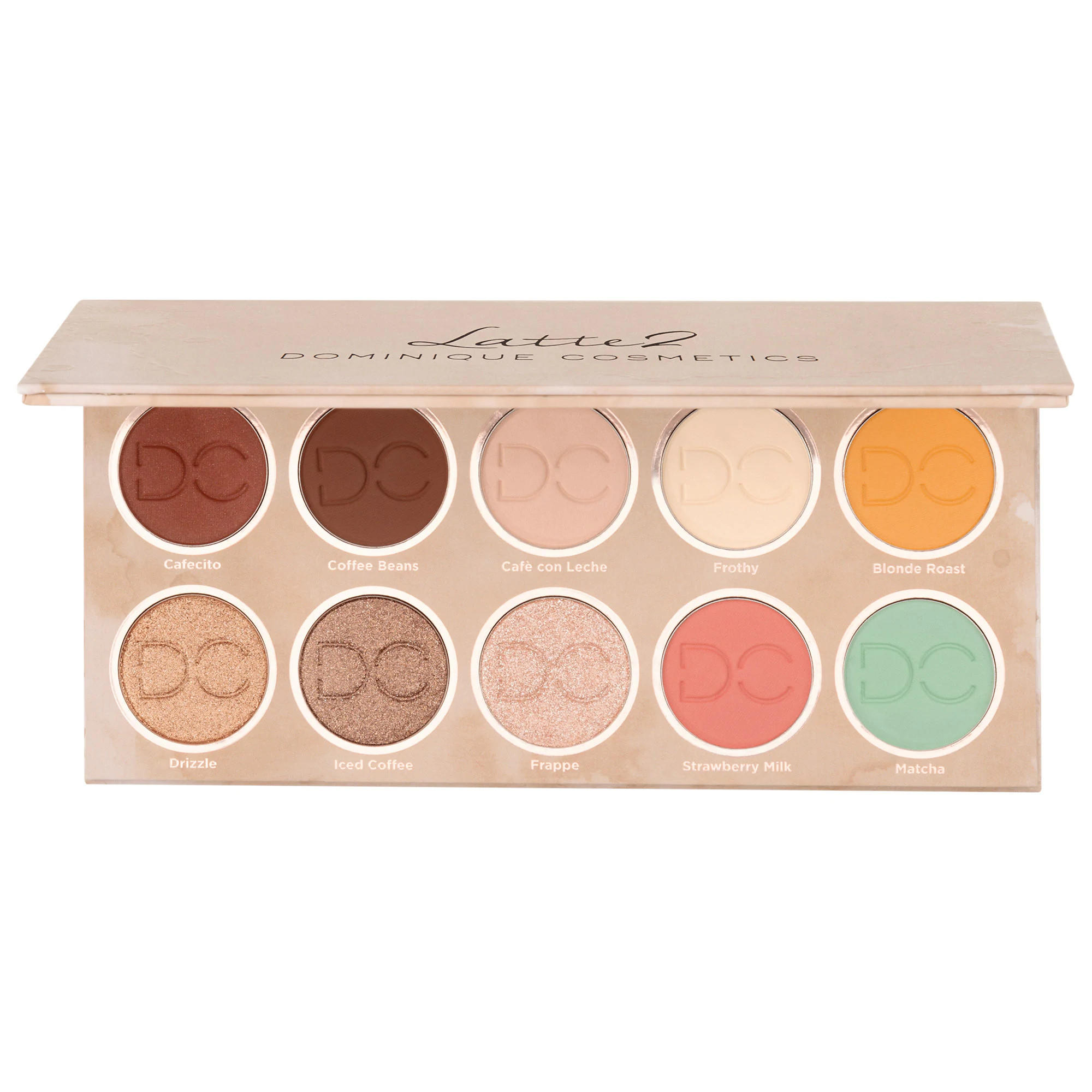 Dominique Cosmetics Latte 2 Eyeshadow Palette