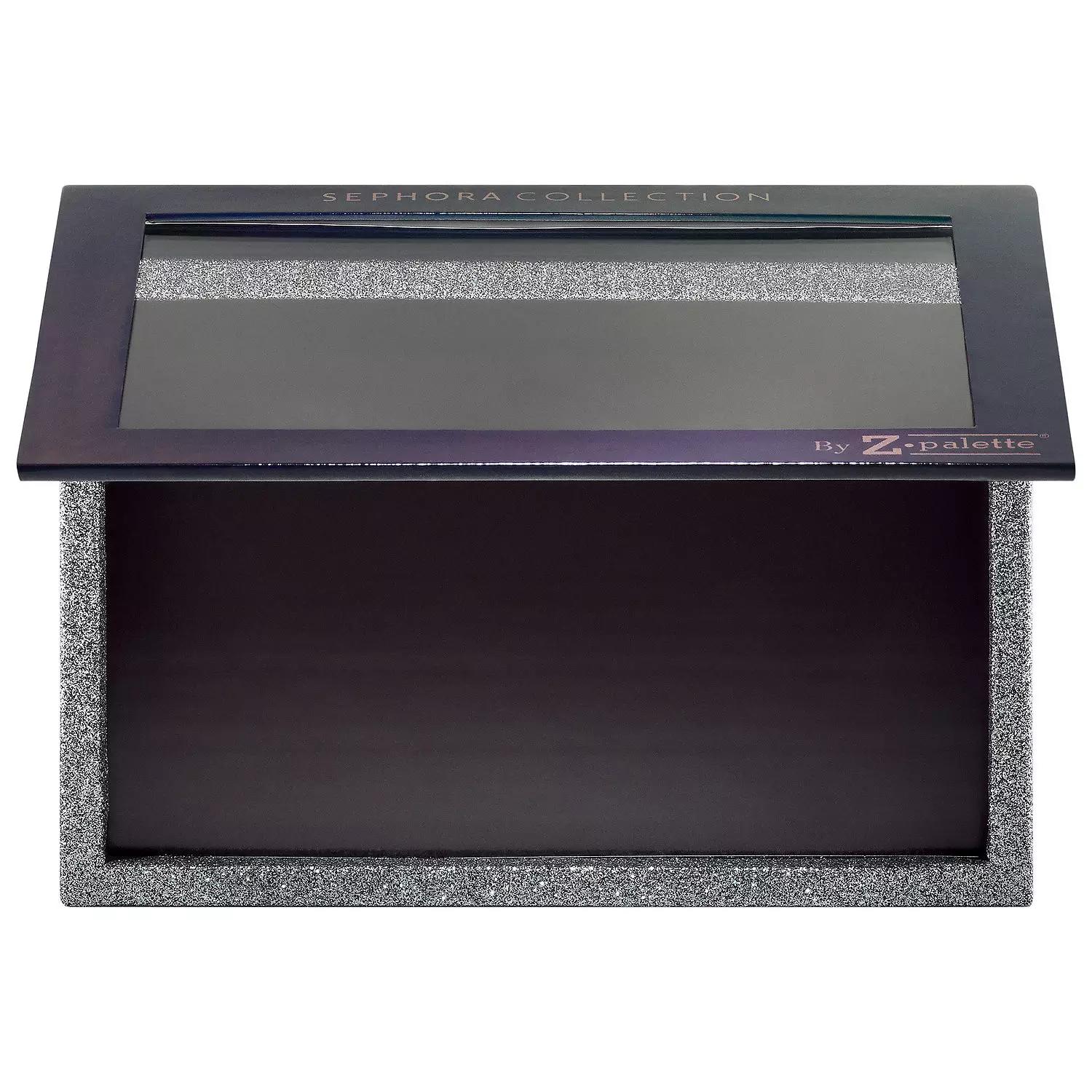 Z Palette Sephora Collection Dark Rainbow Sparkle & Shine Extra Large