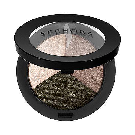 Sephora MicroSmooth Baked Eyeshadow Trio Green Flash 09