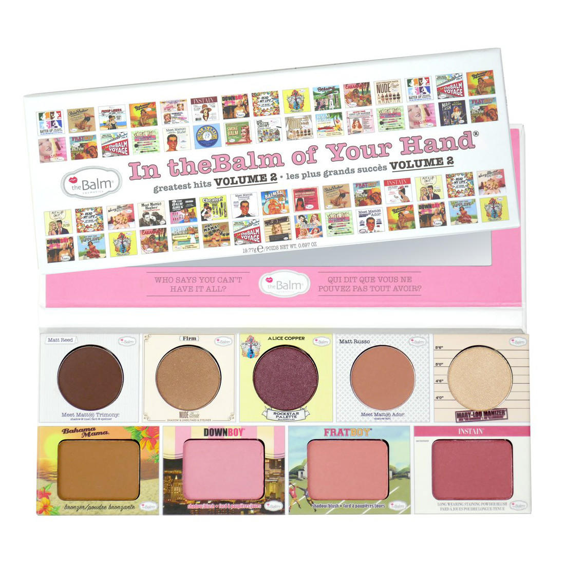The Balm In The Balm Of Your Hand Greatest Hits Palette Vol 2.