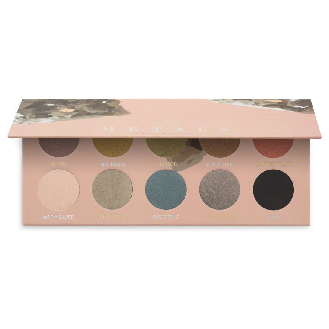 Zoeva Eyeshadow Palette Mixed Metals